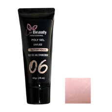 پلی ژل کاشت ناخن لی بیوتی کد 06 حجم 60 میلی لیتر