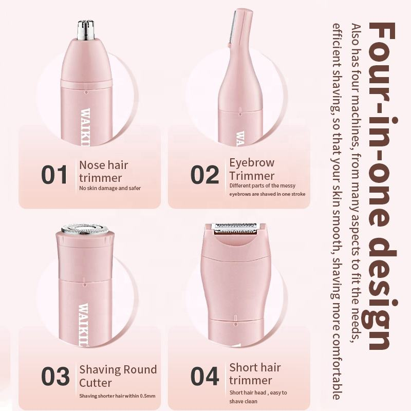 ست اصلاح موی بدن بانوان وایکیل مدل WL-1916