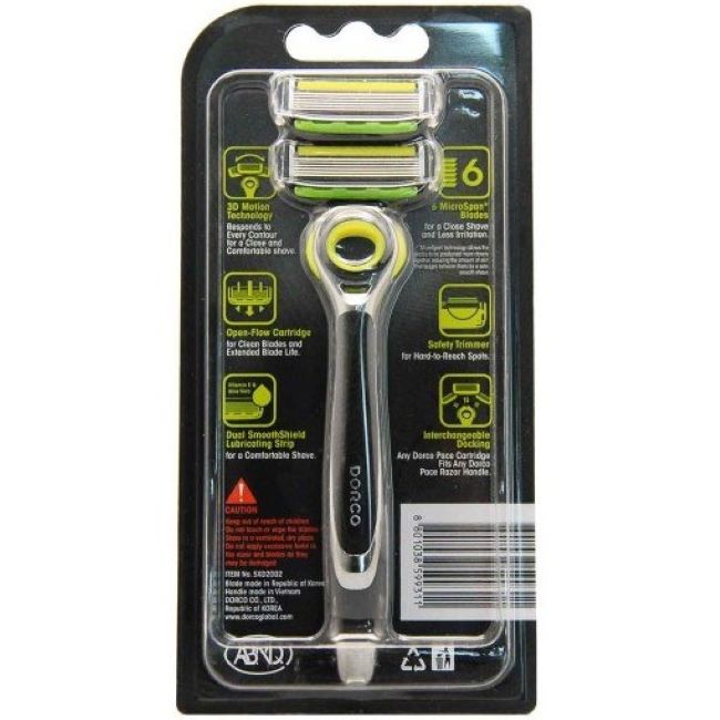 خود تراش دورکو مدل pace 6 pro 3d motion به همراه سری یدک