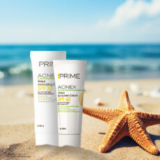 کرم ضدآفتاب پرایم مدل Acnex، حجم 50 میلی‌لیتر به همراه کرم ضدآفتاب پرایم مدل ACNEX-60، حجم 40 میلی‌لیتر
