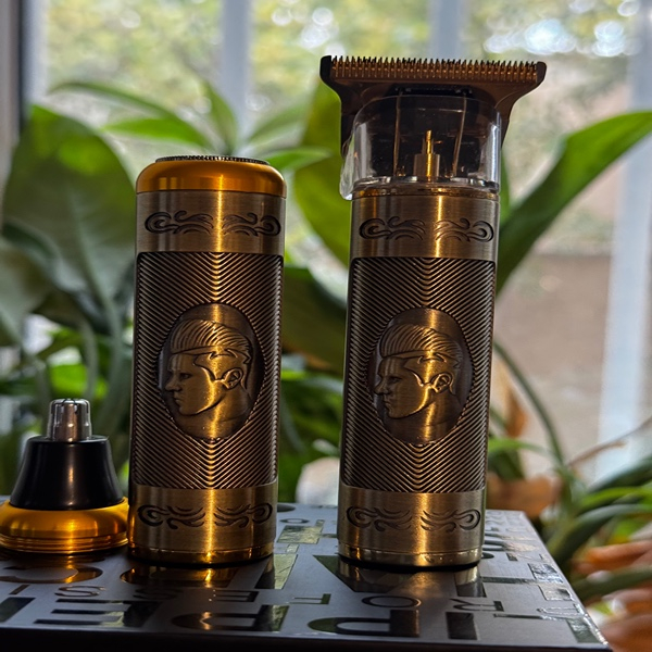 ست اصلاح موی سر و صورت شارژی یوکو مدل yk-2301 به همراه موزن گوش و بینی مدل 01