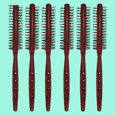 برس مو مدل گرد نسوز مجموعه 6 عددی