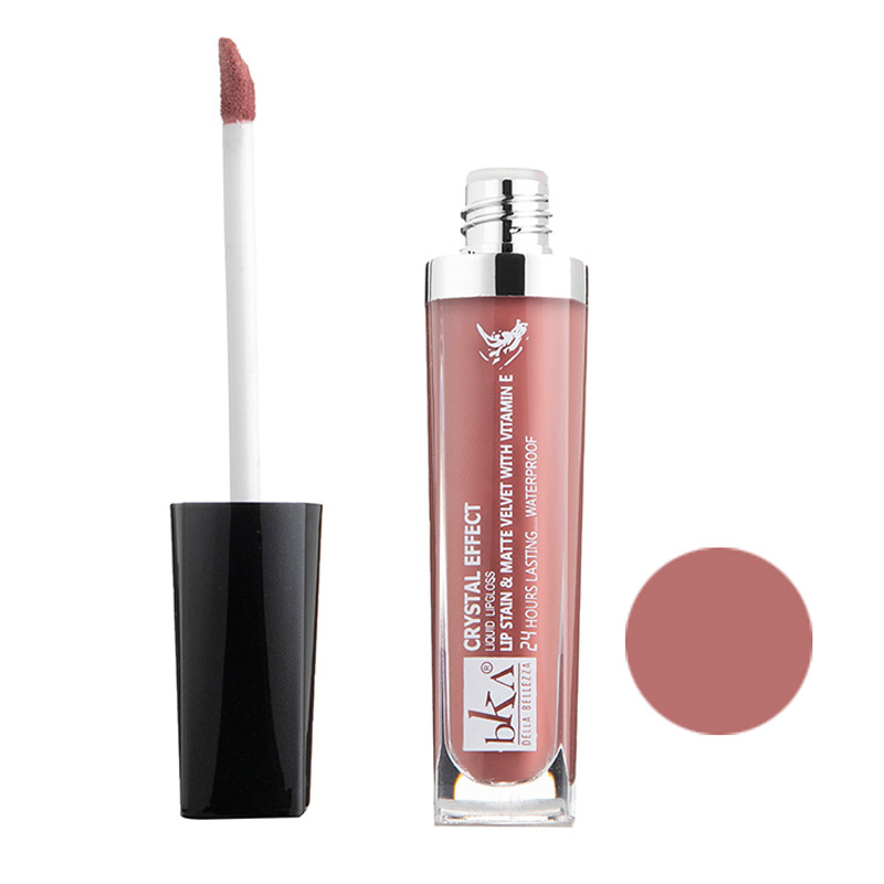 رژ لب مایع بکا کد LG232632 مجموعه 3 عددی به همراه کیف لوازم آرایش کد VG