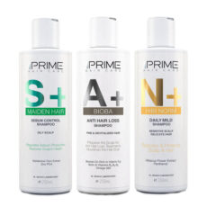 شامپو مو پرایم کد 03 حجم 250 میلی لیتر مجموعه 3 عددی6952412