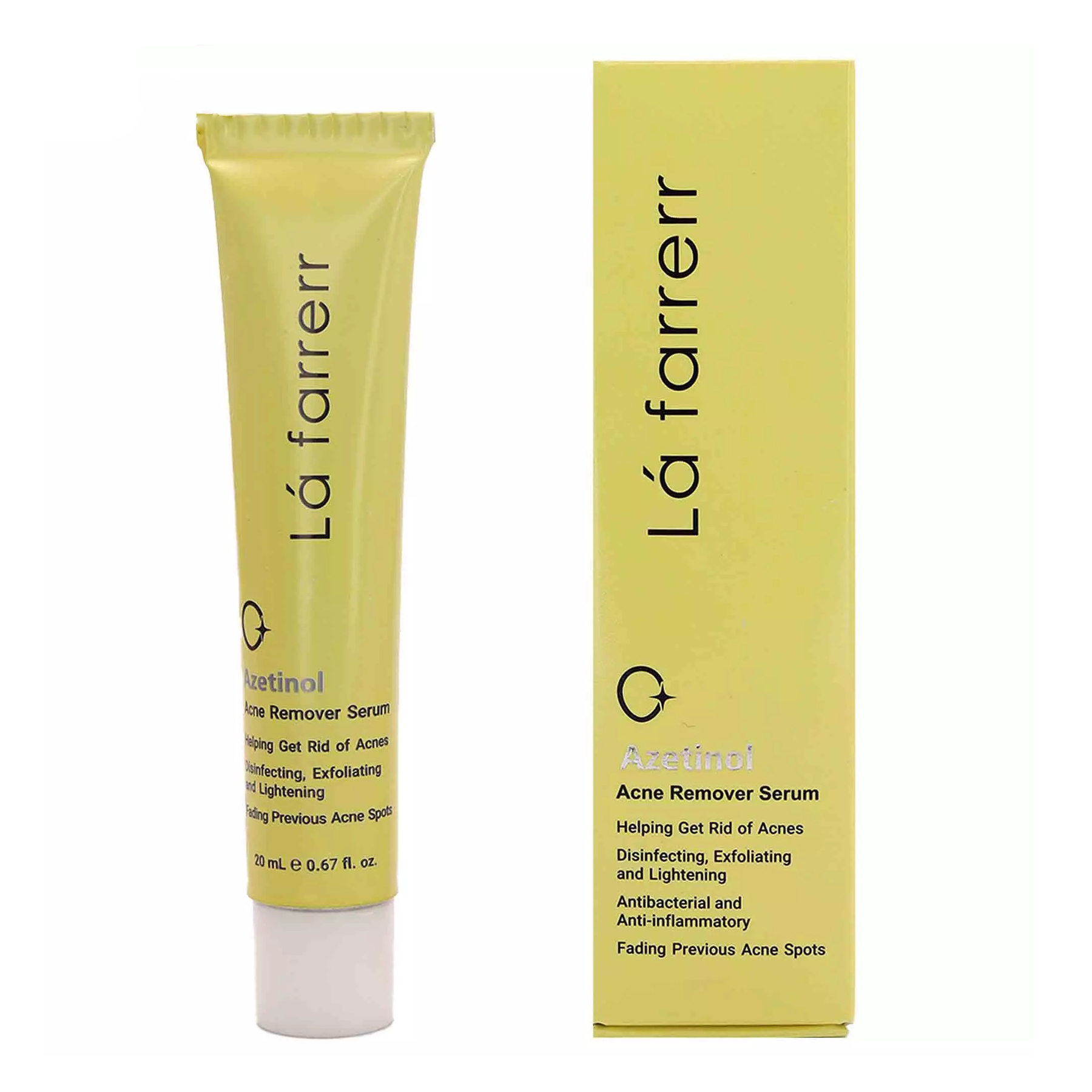 ژل ضد آکنه لافارر مدل آزتینول مناسب انواع پوست حجم 20 میلی لیتر