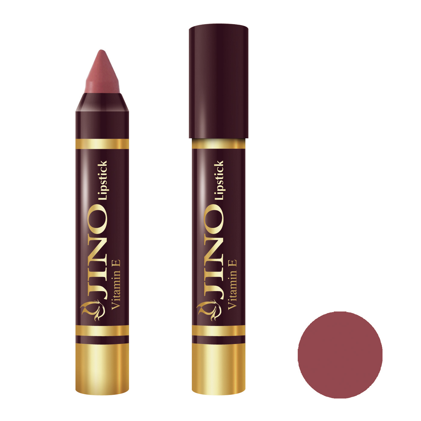 رژ لب مدادی ژینو مدل JIS1 مجموعه 6 عددی