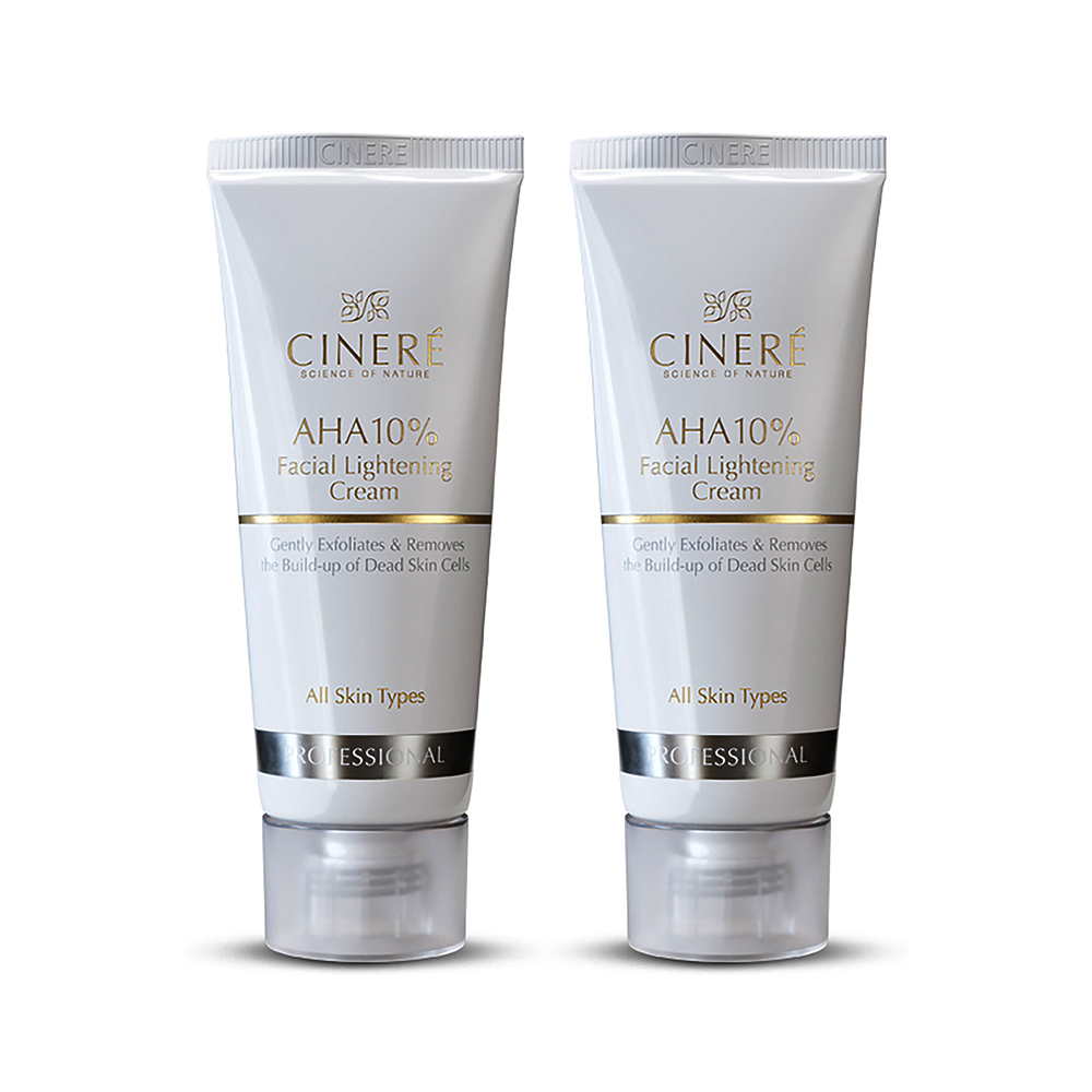 کرم لایه بردار پوست سینره مدل AHA حجم 40 میلی لیتر مجموعه دو عددی