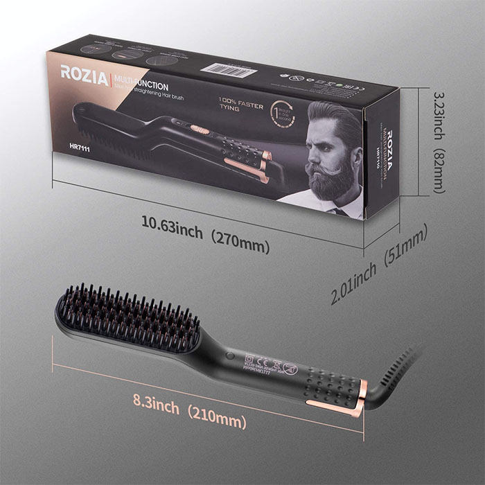 برس حرارتی مو روزیا مدل HR7110