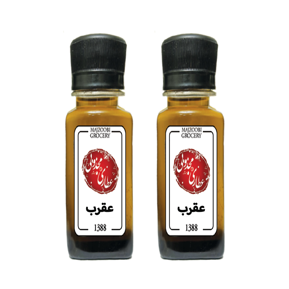 روغن عقرب عطاری مجذوبی مدل 009 وزن 60 گرم بسته 2 عددی