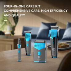 ماشین اصلاح موی سر و صورت کیمی مدل KM-8534 مجموعه 4 عددی