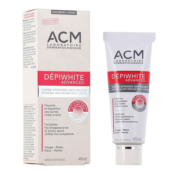 کرم ضد لک صورت و بدن ای سی ام مدل DepiWhite Advanced new مناسب برای انواع پوست حجم 40 میلی لیتر