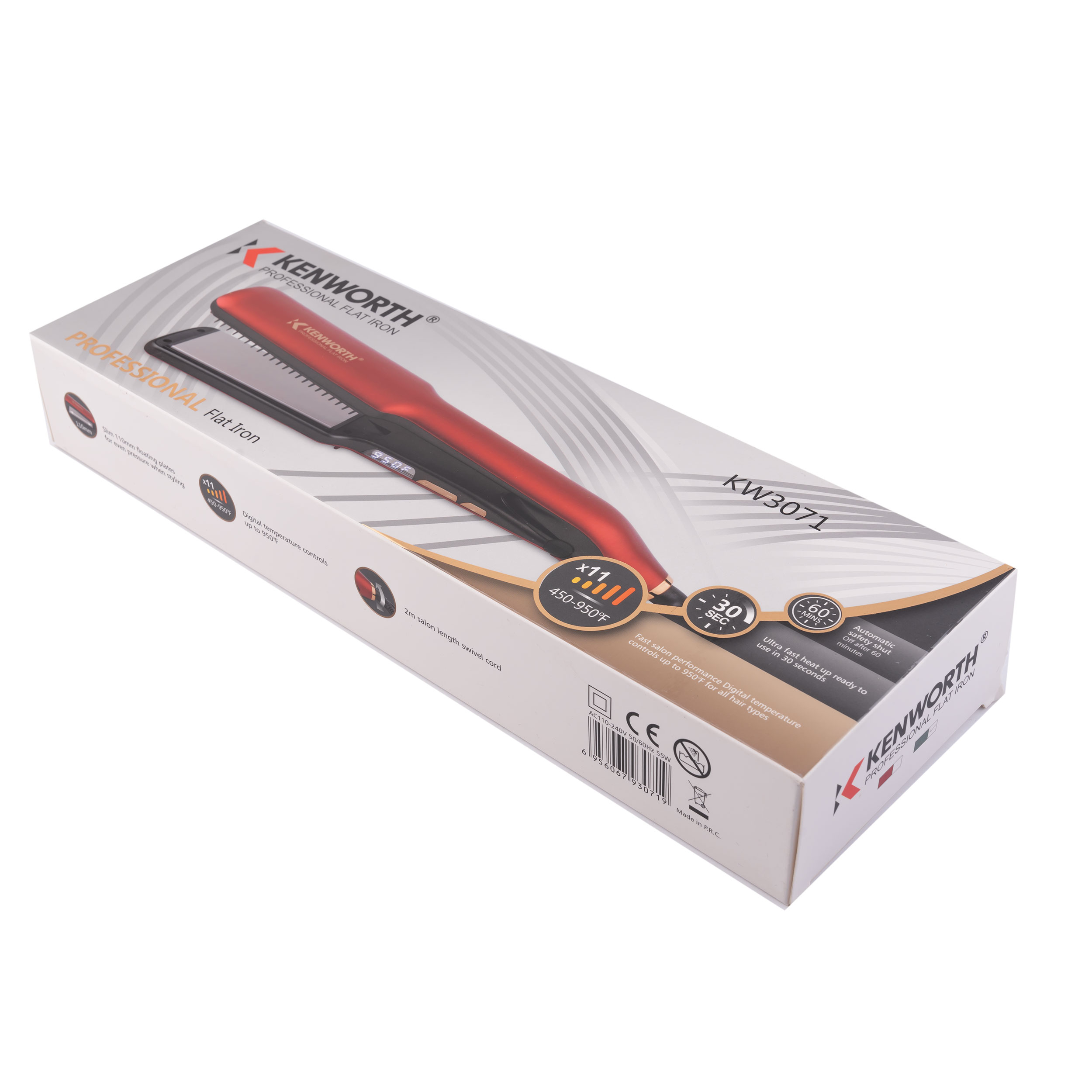 اتو و حالت دهنده ی مو کنورث مدل KW3071