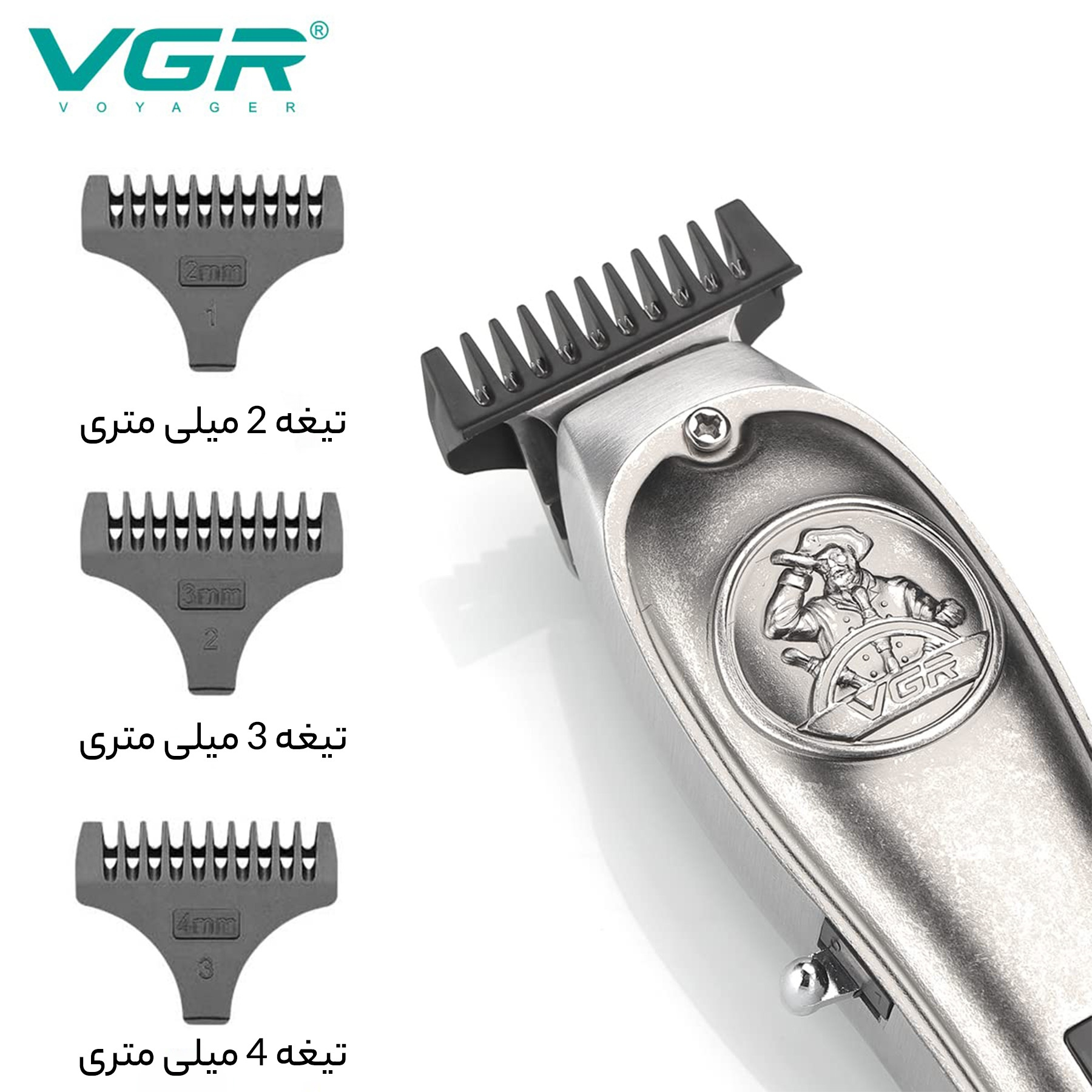 ماشین اصلاح موی سر و صورت وی جی آر مدل V-920