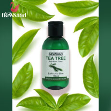 تونر پاک کننده صورت نیوساد مدل Tee Tree مناسب برای پوست آکنه ای حجم 150 میلی لیتر بسته 5 عددی