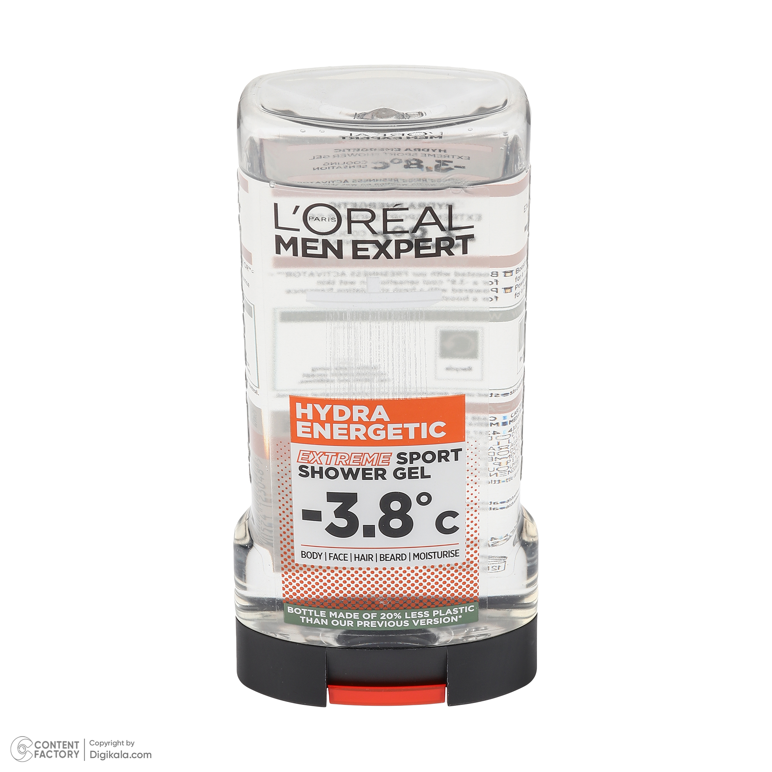 شامپو سر و بدن  لورآل مدل Hydra Energetic مناسب برای انواع پوست حجم 300 میلی لیتر