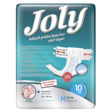 پوشینه چسبی بزرگسال جولی کد 01  سایز مدیوم مجموعه 6 عددی