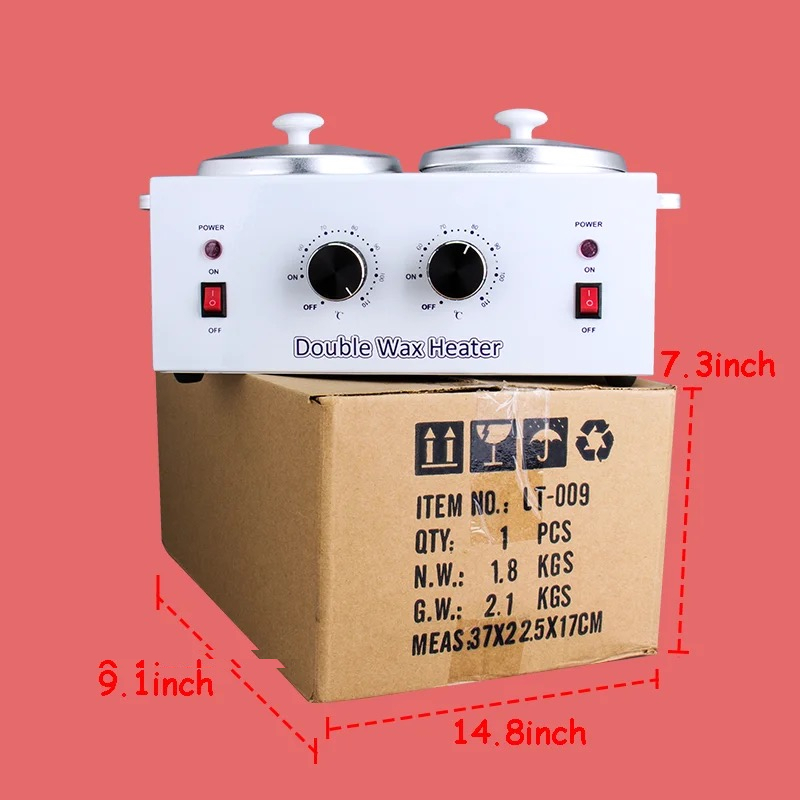 دستگاه موم گرم کن و ذوب وکس مدل Double