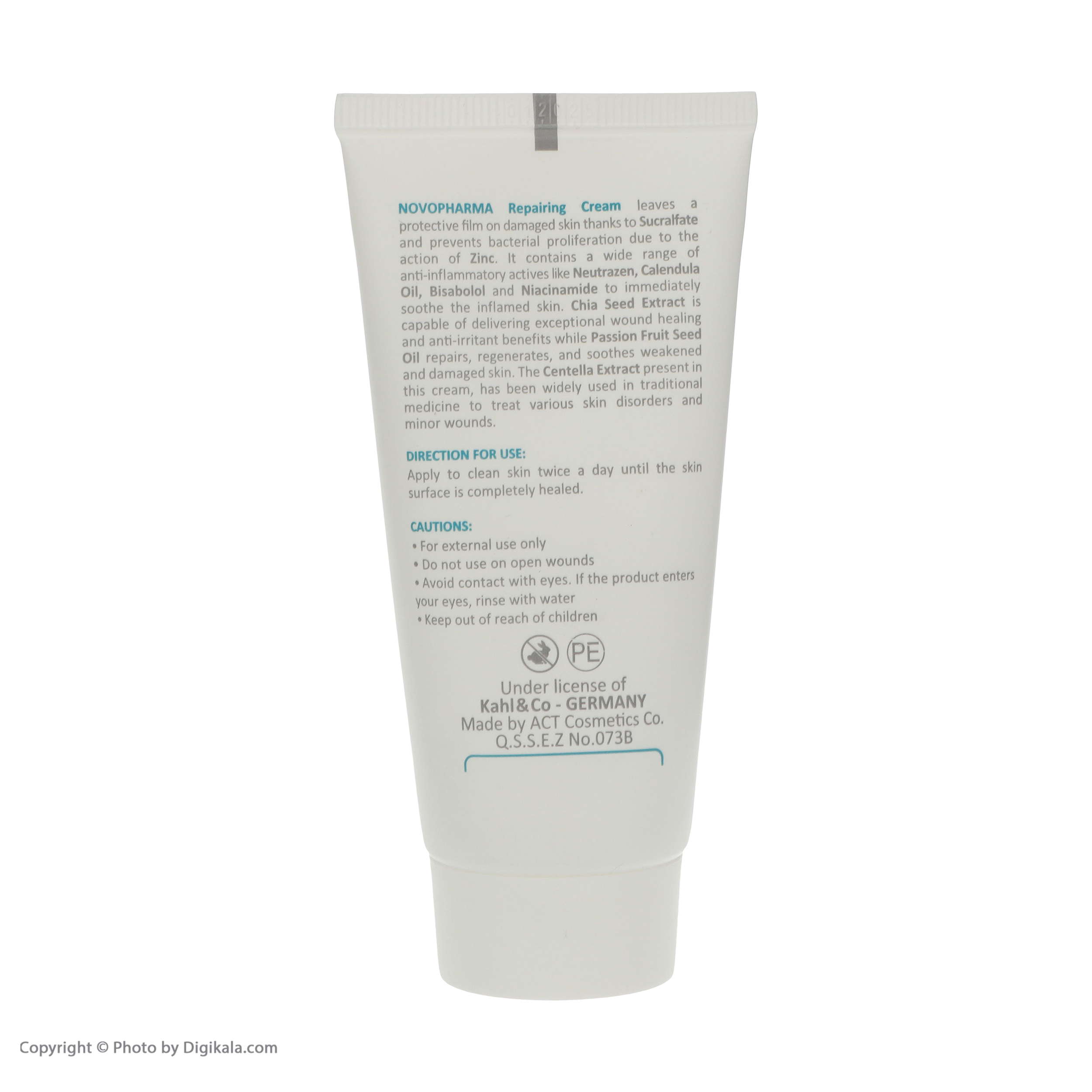 کرم ترمیم کننده مای سری نووفارما مدل calendula oil حجم 50 میلی لیتر