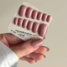 ناخن مصنوعی دست میراکل آرت مدل گرد کد R2400111  بسته 24 عددی