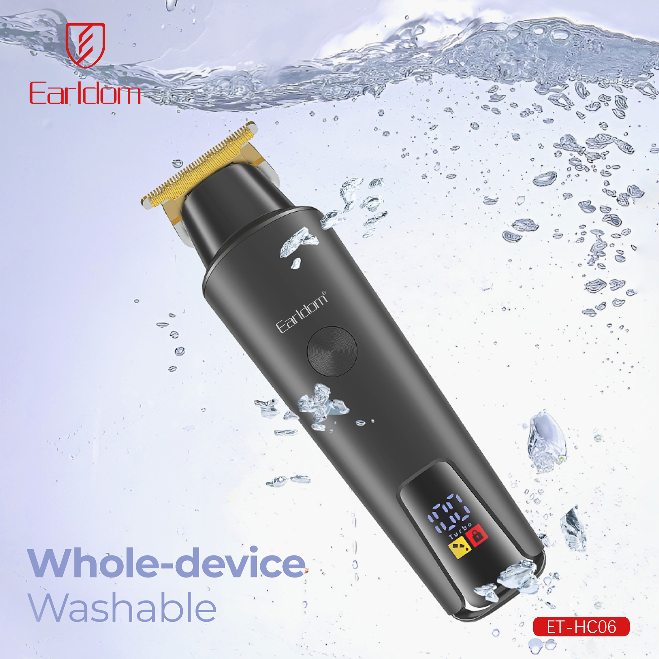 ماشین اصلاح موی سر و صورت شارژی ارلدام مدل HC06