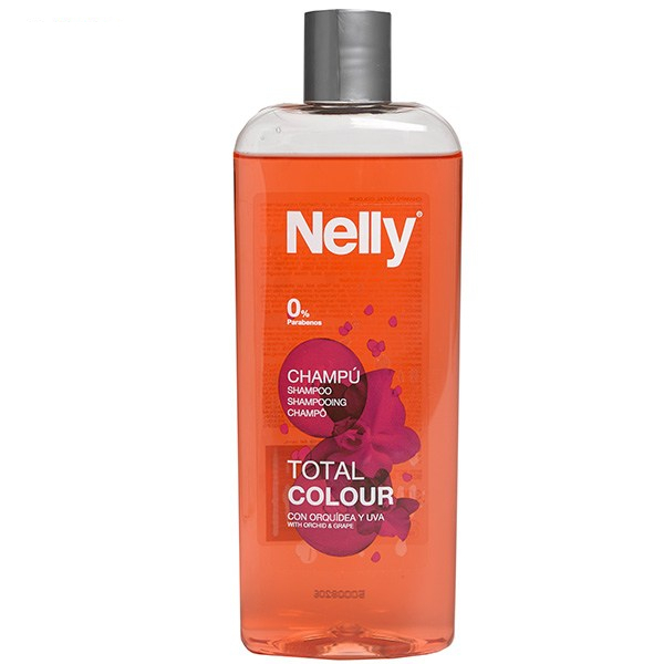 شامپو تثبیت کننده رنگ مو نلی مدل Total Colour حجم 300 میلی لیتر