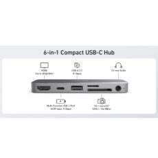 هاب 6 پورت USB-C انکر مدل Anker 541 USB-C Hub 6-in-1