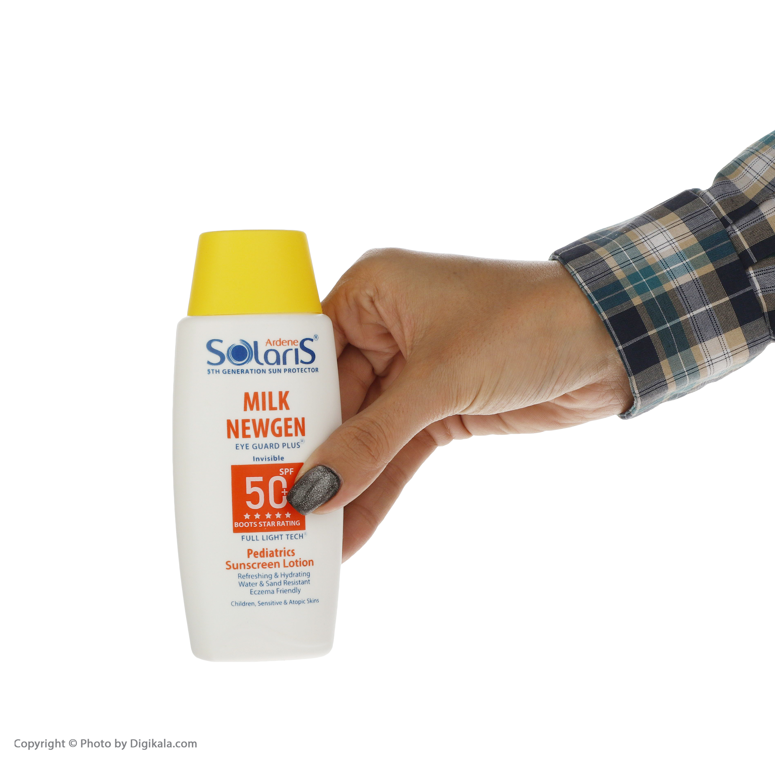 لوسیون ضد آفتاب آردن سولاریس مدل COLOR NEWGEN حجم 100 میلی لیتر