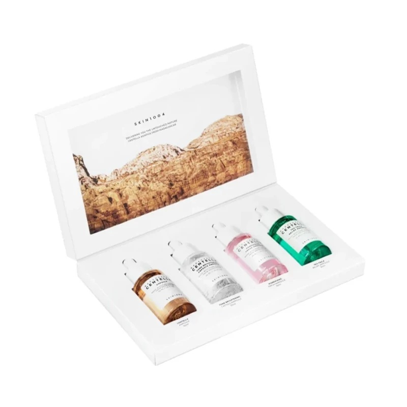 سرم پوست سانتلا مدل Madagascar Ampoule Kit سازگار با انواع پوست حجم 30 میلی لیتر مجموعه 4 عددی