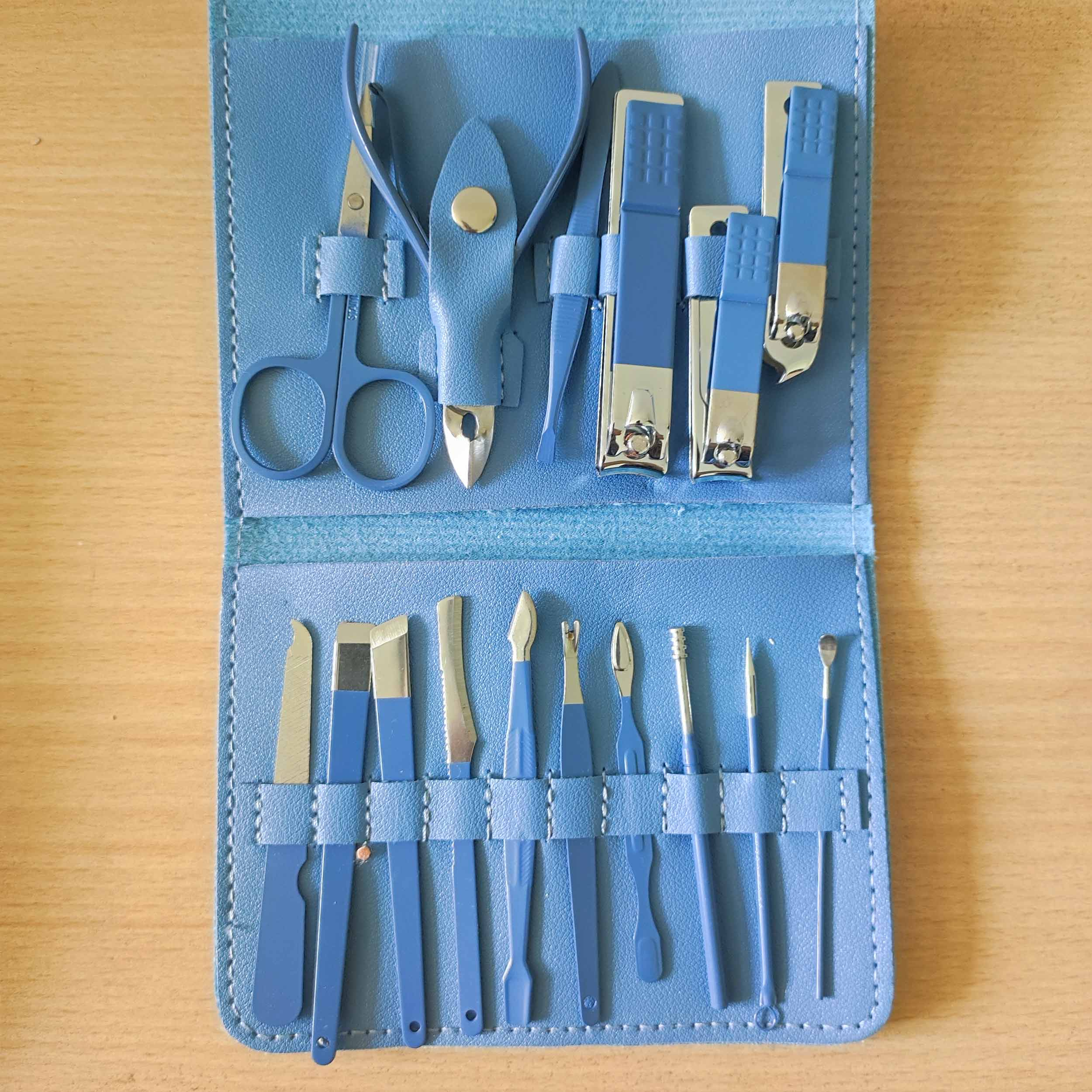 ست مانیکور و پدیکور مدل M-145 مجموعه 16 عددی