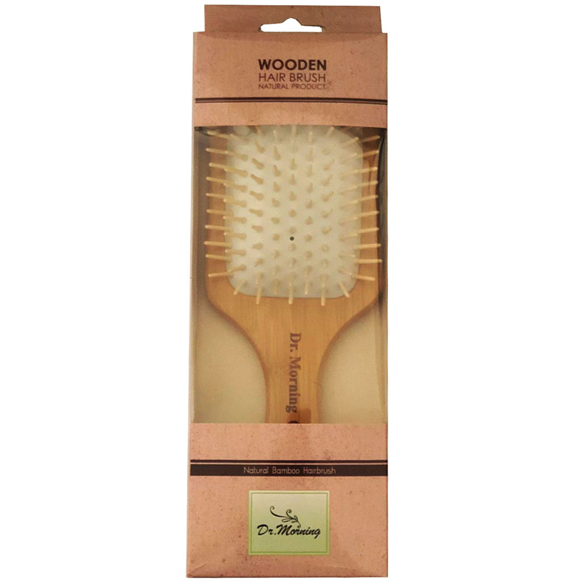 برس مو دکتر مورنینگ مدل چوبی کد 008A