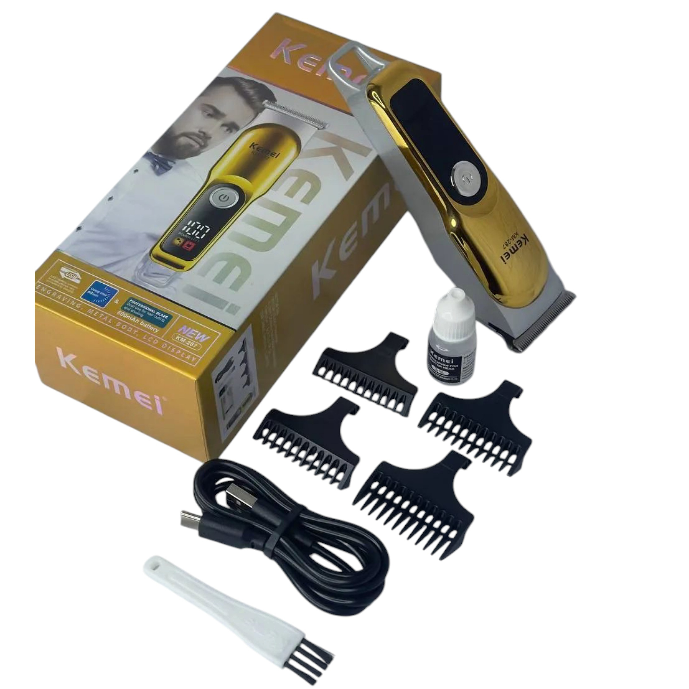 ماشین اصلاح موی سر و صورت کیمی مدل km-287