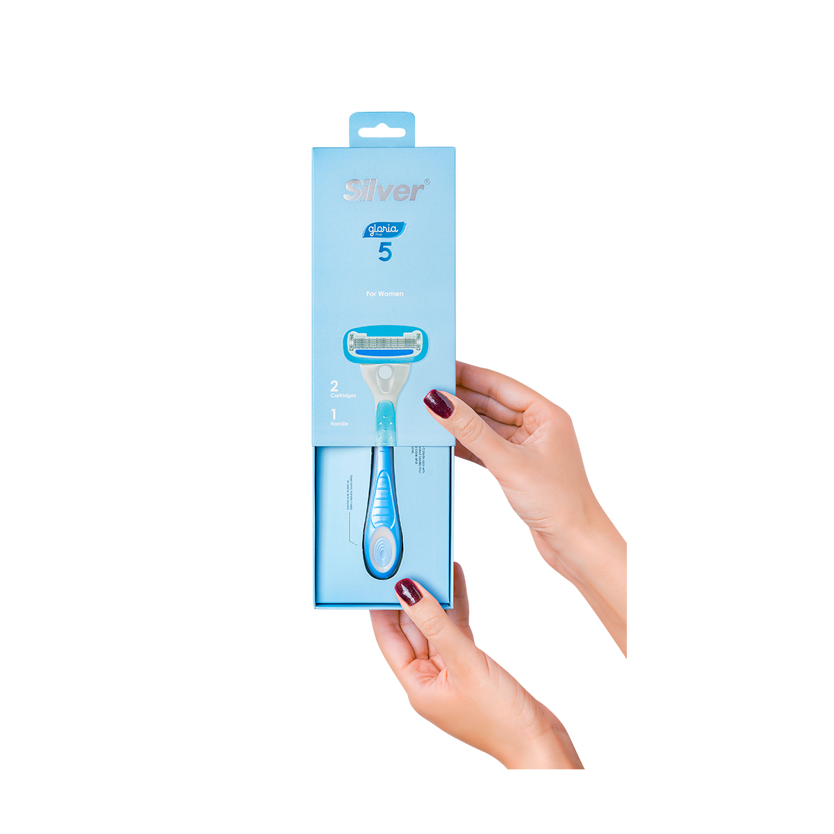 خود تراش زنانه سیلور مدل Gloria به همراه سری یدکی بسته 2 عددی