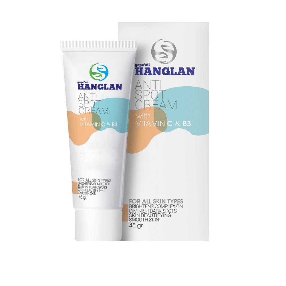 کرم ضد لک جي پو اويل هانگلن مدل ویتامین سی حجم 45 میلی لیتر