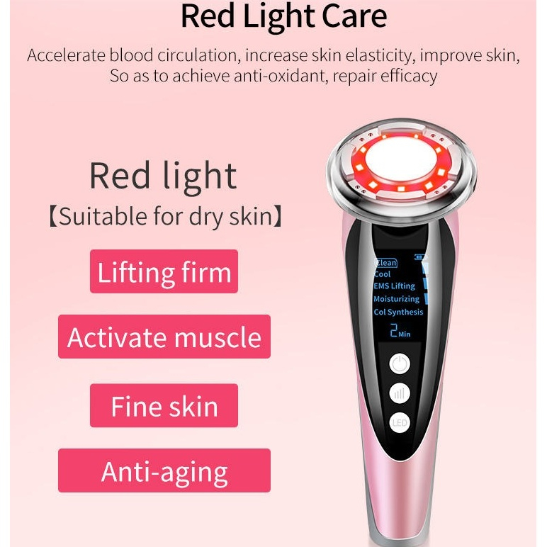 دستگاه جوانسازی مدل D022 EMS- Hot and Cool Skin Care