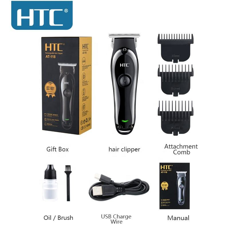 ماشین اصلاح موی صورت اچ تی سی مدل AT-118