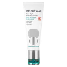 کرم ضد آفتاب بدون رنگ برایت مکس SPF 50 مدل PHY ‌مناسب انواع پوست حجم 40 میلی‌لیتر