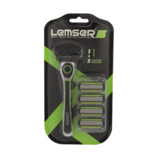 خود تراش لمسر مدل 051 مجموعه 4 عددی به همراه تیغ یدک