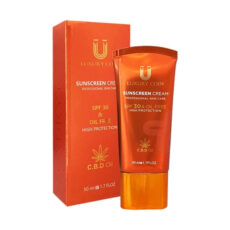 کرم ضد آفتاب بدون رنگ لاکچری کوین SPF 30 مدل 002 ‌مناسب انواع پوست حجم 50 میلی‌لیتر