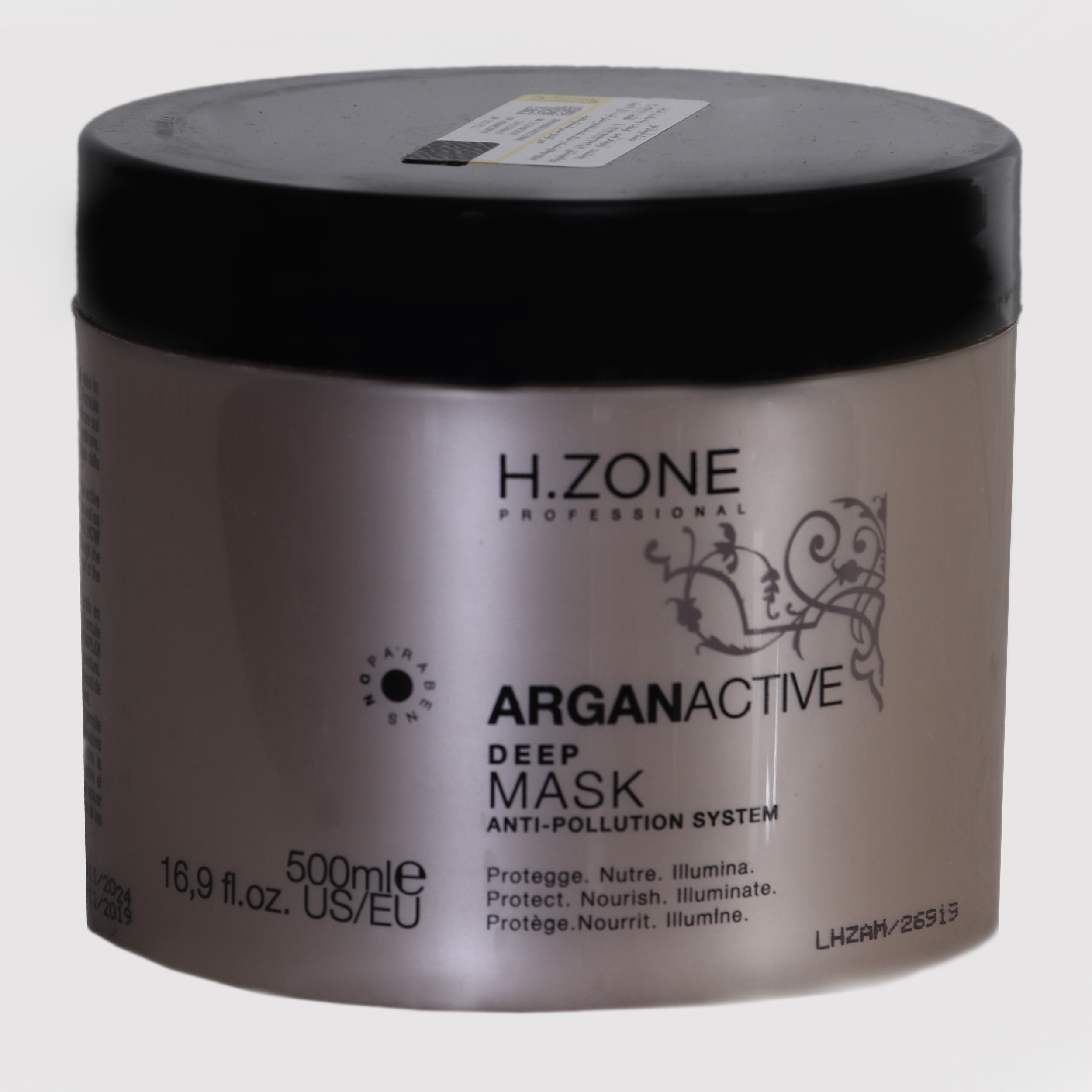 ماسک مو اچ.زون مدل آرگان اکتیو حجم 500 میلی لیتر