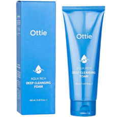 فوم شستشو صورت اوتی مدل Aqua Rich مناسب انواع پوست حجم 150 میلی لیتر