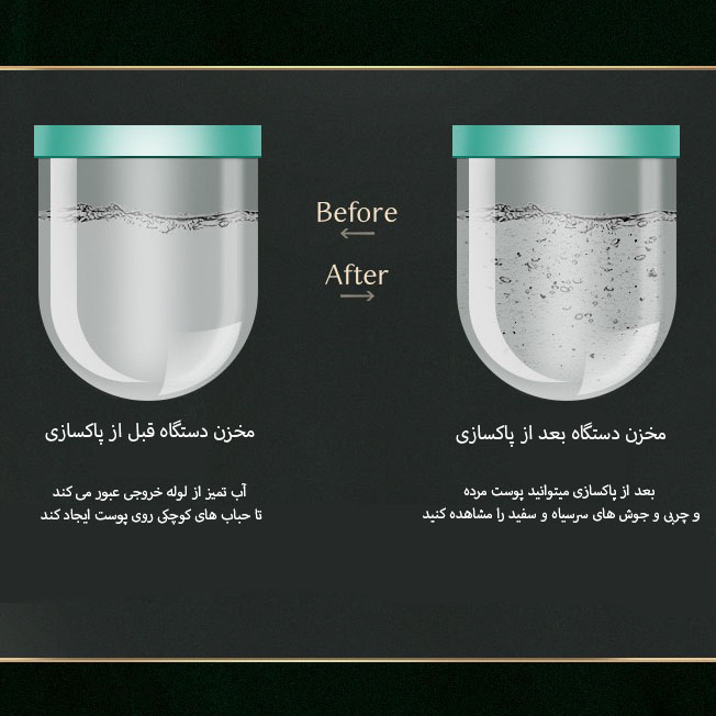 دستگاه آبرسان و پاکسازی پوست مدل lrenbang