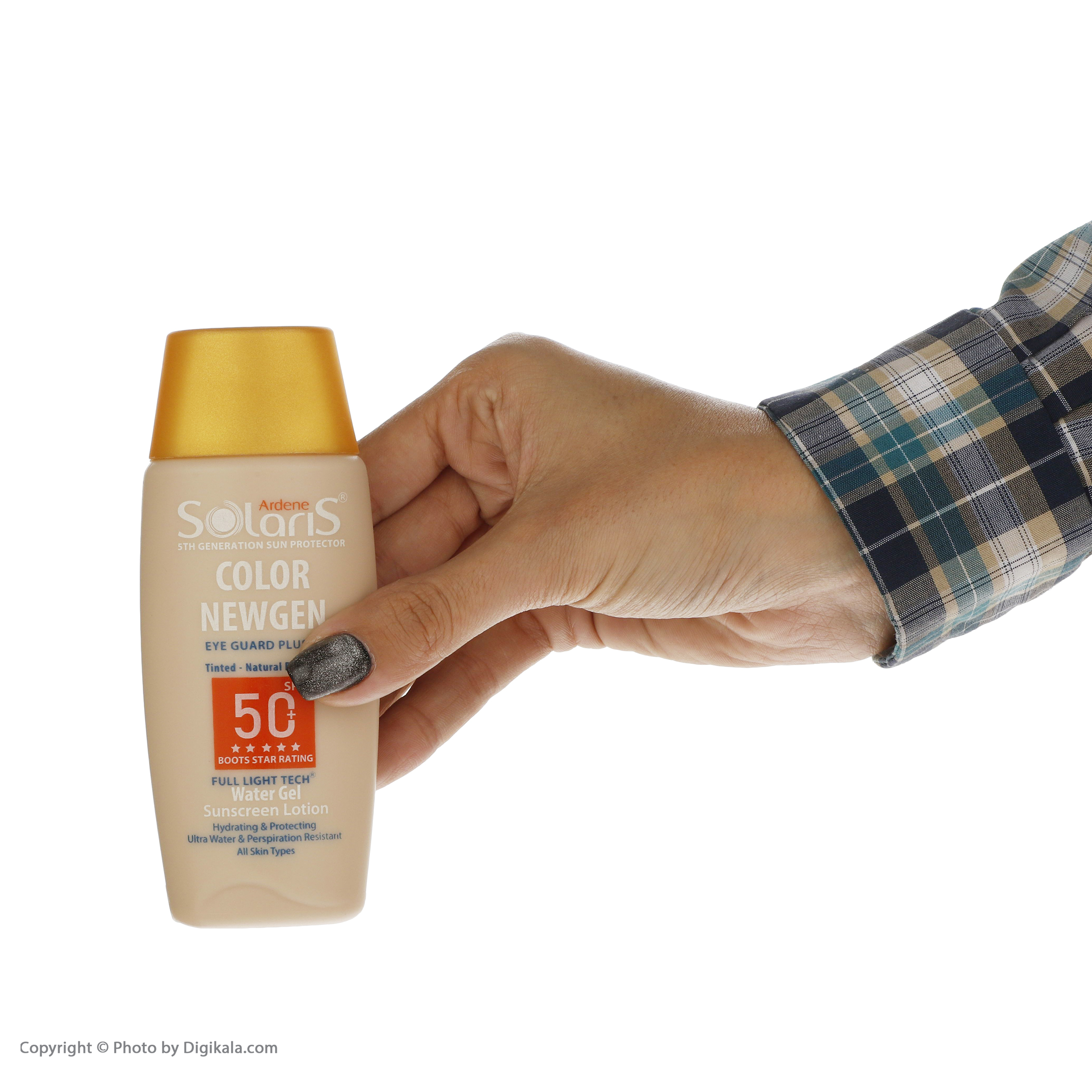 لوسیون ضد آفتاب آردن سولاریس مدل Color Newgen حجم 75 میلی لیتر