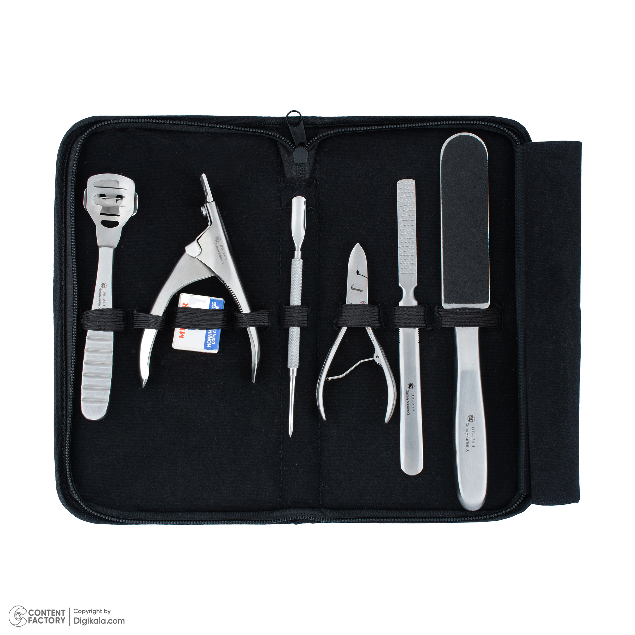 ست پدیکور ببراز مدل B02 مجموعه 7 عددی