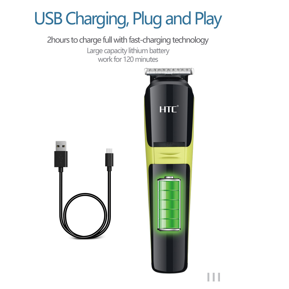 ست ماشین اصلاح موی صورت و بدن اچ تی سی مدل AT-1326