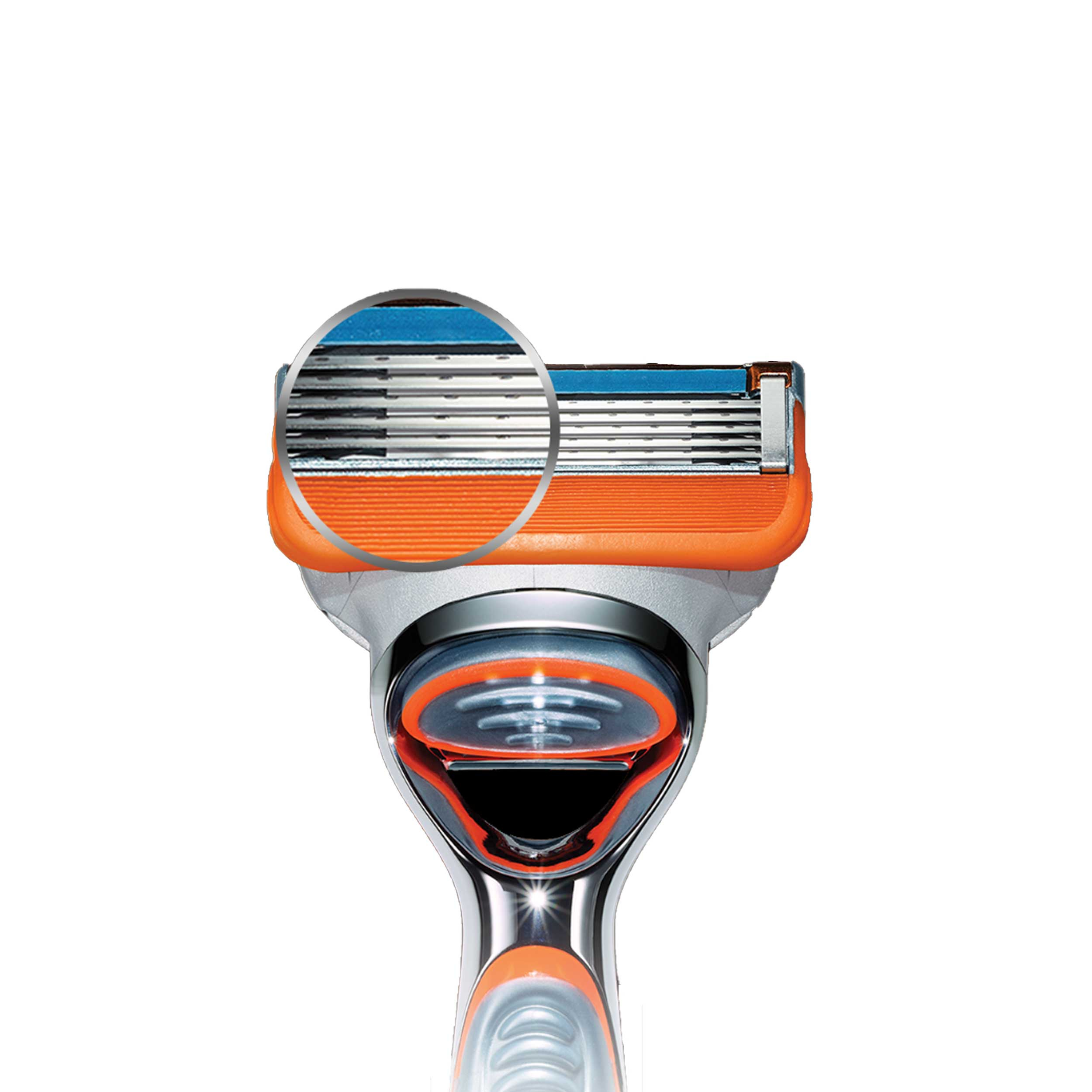 خود تراش ژیلت مدل Fusion 5 به همراه تیغ یدک