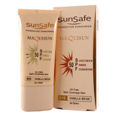 کرم ضد آفتاب رنگی سان سیف SPF 50 مدل N15 مناسب انواع پوست حجم 40 میلی لیتر بسته دو عددی