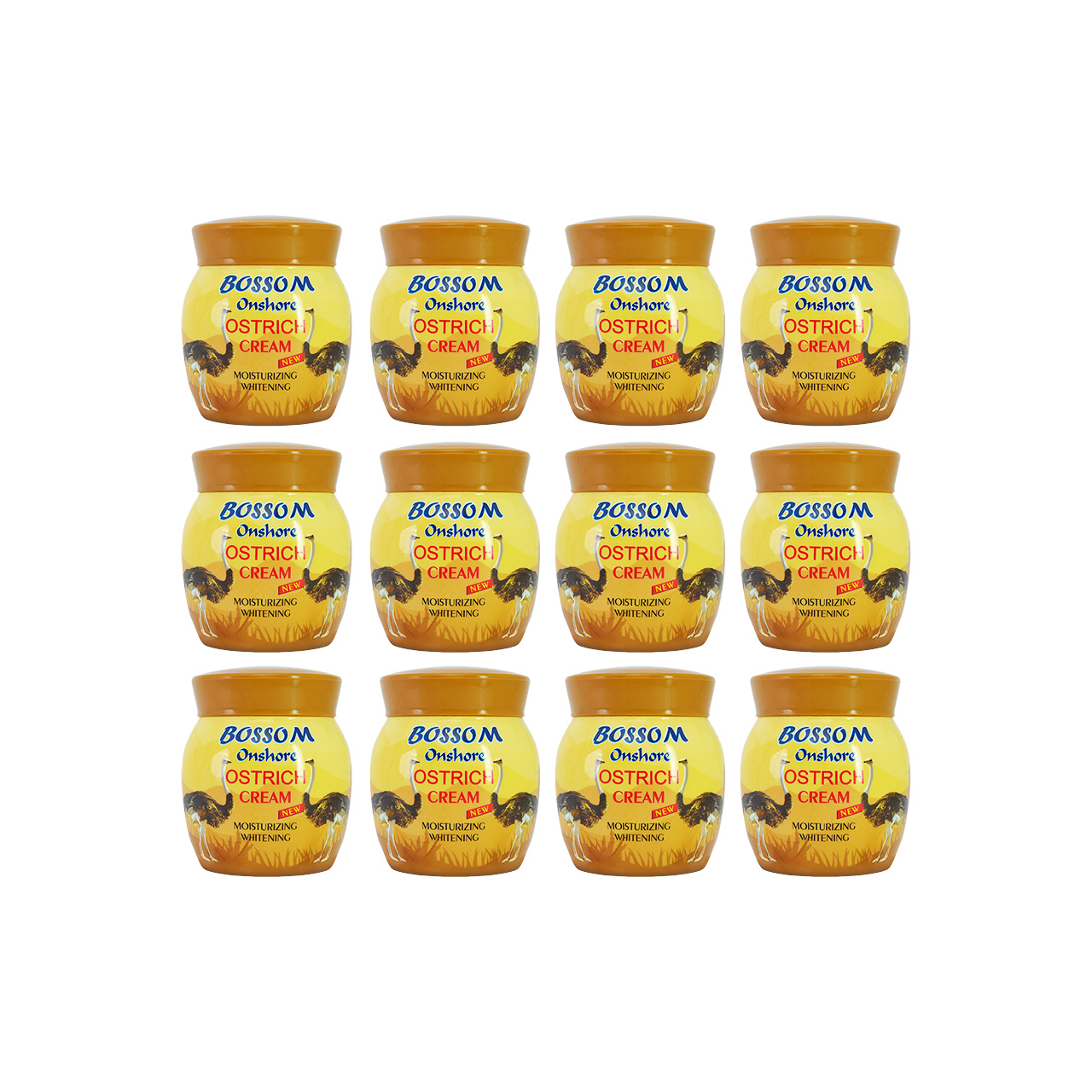 کرم مرطوب کننده مدل SH012 انشور بوسوم حجم 300 میلی لیتر مجموعه ۱۲ عددی