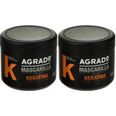 ماسک مو آگرادو مدل کراتین حجم 500 میلی لیتر بسته  2 عددی