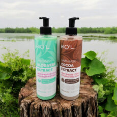 ماسک مو بیول مدل آلوئه ورا - کاکائو حجم 500 میلی لیتر بسته 2 عددی