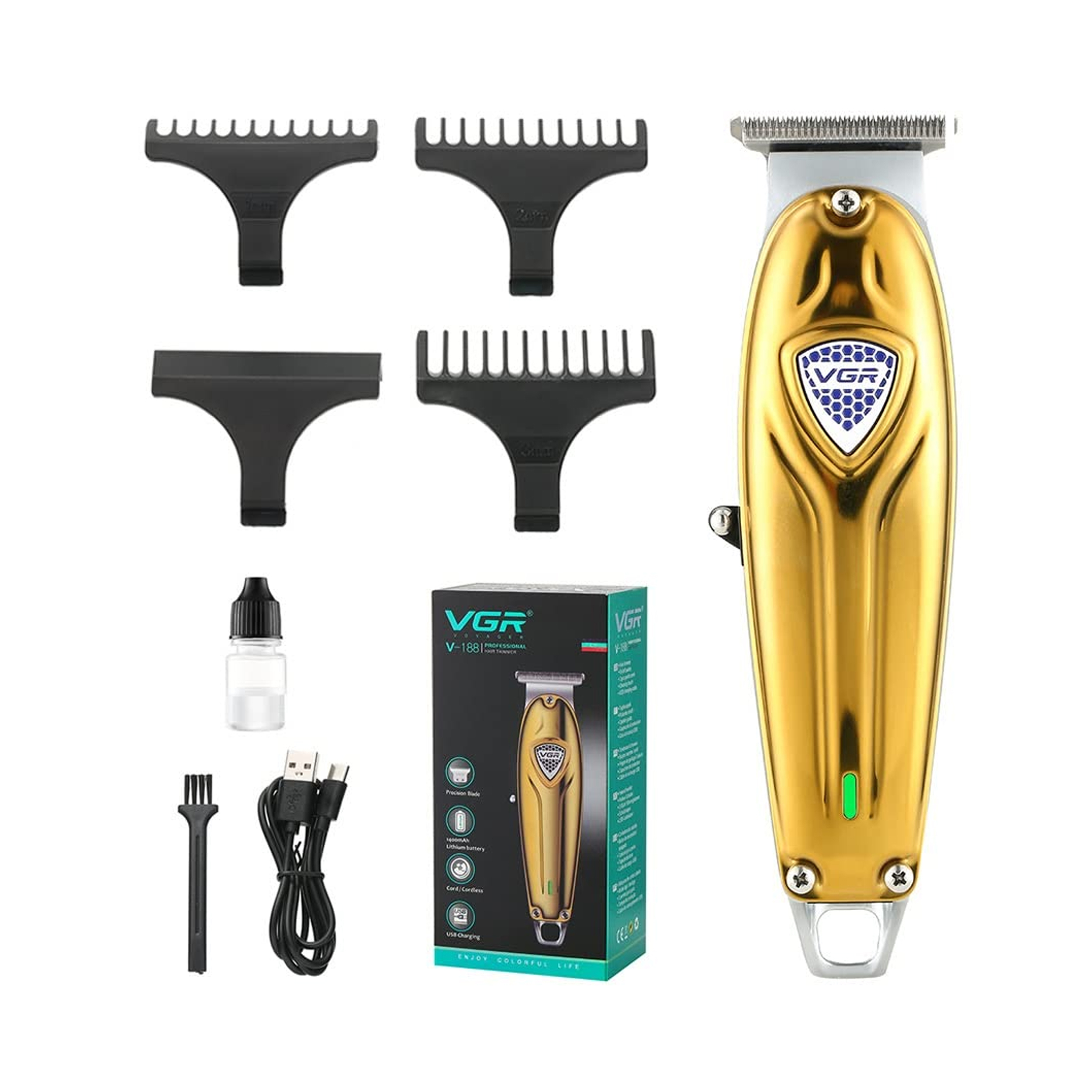 ماشین اصلاح موی سر و صورت وی جی ار مدل 188